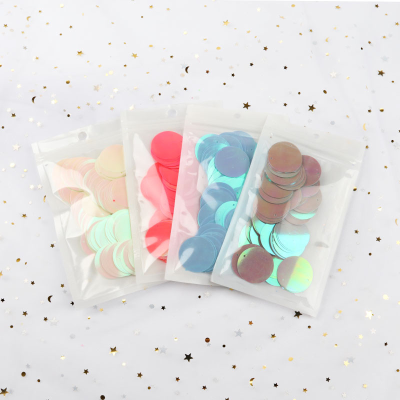 iPatches 30 mm plakana, apaļa, liela flitera DIY apģērbu šūšana un fliteru audums somām dārza kleitu dekorēšanai