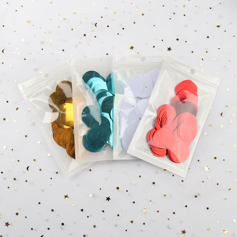 iPatches 30 mm plakana, apaļa, liela flitera DIY apģērbu šūšana un fliteru audums somām dārza kleitu dekorēšanai