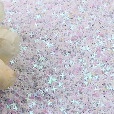 10g Ultrathin Loose Sequins For Crafts Glitter Mini Silver Star Paillettes Φιλικές προς το περιβάλλον PVC Sequin Confetti Nail Art Διακόσμηση