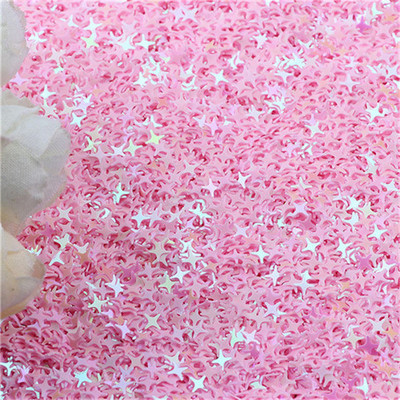 10g Ultrathin Loose Sequins For Crafts Glitter Mini Silver Star Paillettes Φιλικές προς το περιβάλλον PVC Sequin Confetti Nail Art Διακόσμηση