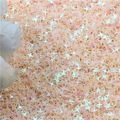 10g Ultrathin Loose Sequins For Crafts Glitter Mini Silver Star Paillettes Φιλικές προς το περιβάλλον PVC Sequin Confetti Nail Art Διακόσμηση