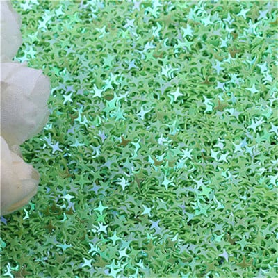 10g Ultrathin Loose Sequins For Crafts Glitter Mini Silver Star Paillettes Φιλικές προς το περιβάλλον PVC Sequin Confetti Nail Art Διακόσμηση