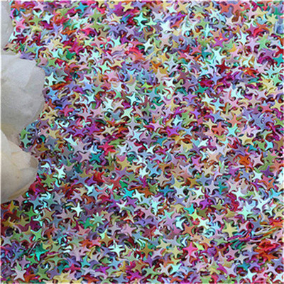 10g Ultrathin Loose Sequins For Crafts Glitter Mini Silver Star Paillettes Φιλικές προς το περιβάλλον PVC Sequin Confetti Nail Art Διακόσμηση