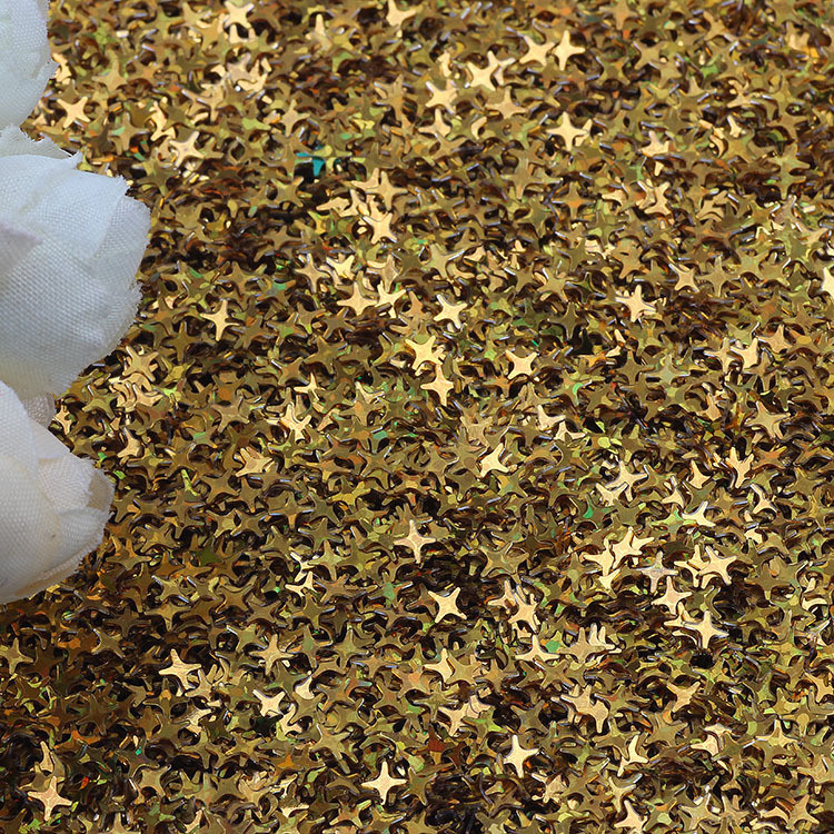 10g Ultrathin Loose Sequins For Crafts Glitter Mini Silver Star Paillettes Φιλικές προς το περιβάλλον PVC Sequin Confetti Nail Art Διακόσμηση