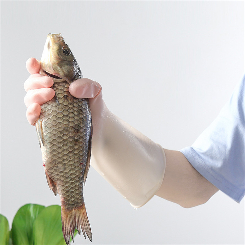 1 pár szilikon tisztítókesztyű mosogatás tisztítókesztyű súroló edénymosó szivacs gumikesztyű tisztítóeszközök