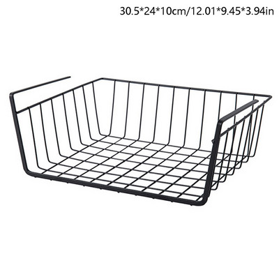Po stalu Pakabinama bylų saugykla Krepšelis Metalinis Metalinis Virtuvės Organizatorius Lentynas Spintelė Rašomasis stalas Įvairios prekės Laikikliai Spinta