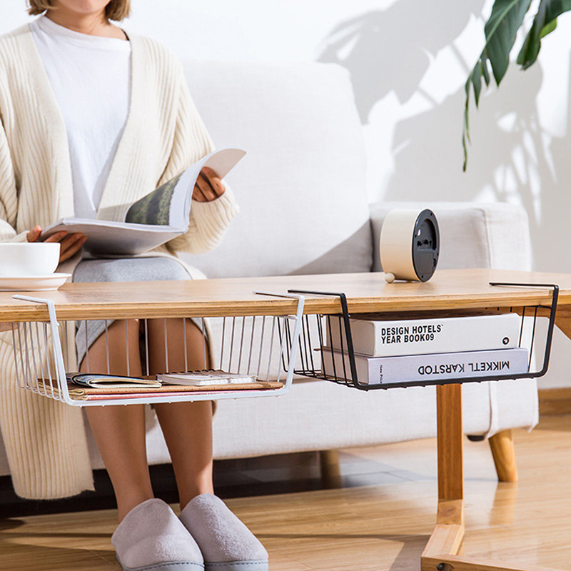 Laua all rippuvad failid panipaigad korv Metallist metallist köök korraldaja riiul kapp nagi kirjutuslaud mitmesugused asjad hoidikud riidekapp panipaik