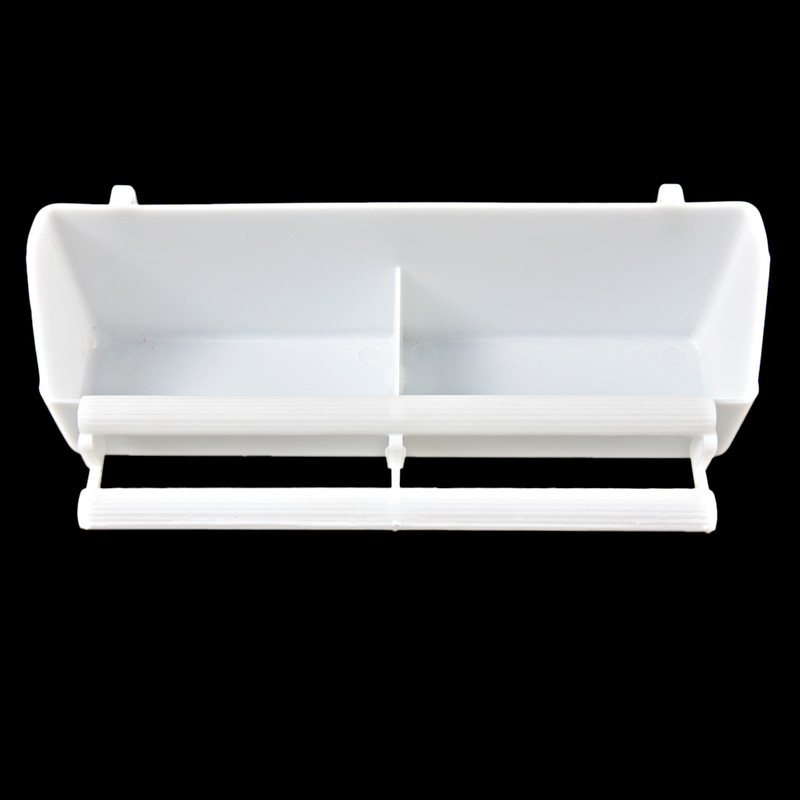 Papagaiļu putnu ūdens piekarināmā bļoda papagailis barotavas kaste mājdzīvnieku būris plastmasas pārtikas konteiners logs putnu barotājs