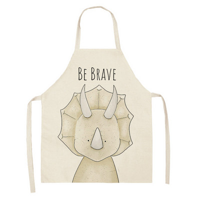 Virtuves gatavošanas priekšauts Dzīvnieku apdruka Priekšauti lauvai aļņa lācim lapsām sievietēm bez piedurknēm riteņbraukšanas priekšauti Pinafores bērnu priekšauts Mājas priekšauts