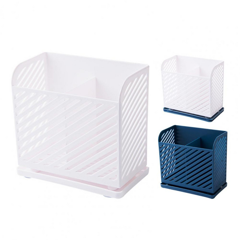 Μαχαιροπήρουνα Στραγγίδι Ελαφρά θήκη για ξυλάκια Αποσπώμενη θήκη αποθήκευσης επιτραπέζιων σκευών κουζίνας πολλαπλών λειτουργιών