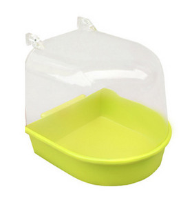 Putnu iekarināms kubītis Vannas kubs Papagaiļi Vanna Vanna Dušas Kastes Būris Piederums mazajam Kanārijputniņam Budgerigar Lovebird