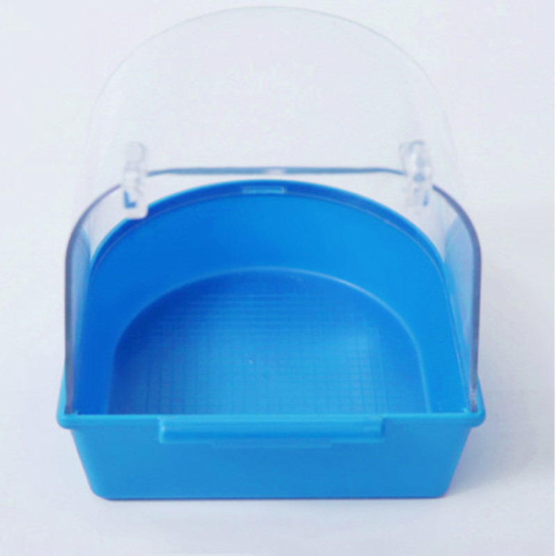 Putnu iekarināms kubītis Vannas kubs Papagaiļi Vanna Vanna Dušas Kastes Būris Piederums mazajam Kanārijputniņam Budgerigar Lovebird