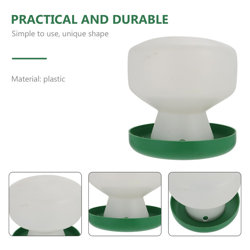 Baložu dzērājs Putnu būris Ūdens barotavas Papagaiļu dozators Izejmateriāli mājdzīvnieku dzeršanas rīku turētājs