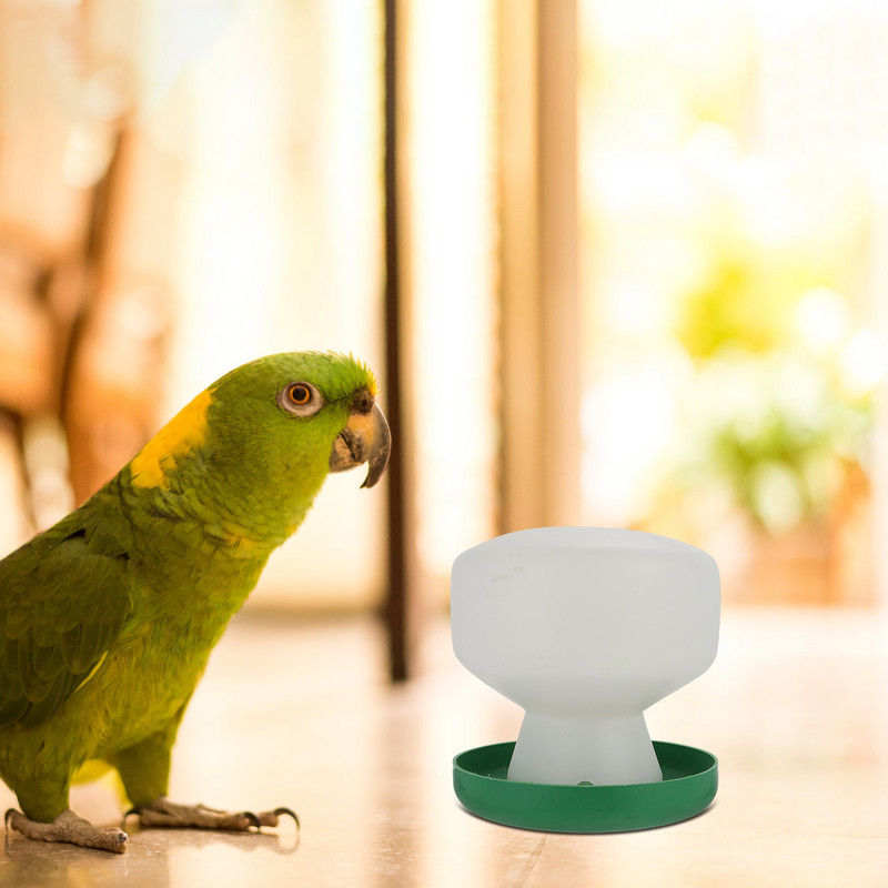 Baložu dzērājs Putnu būris Ūdens barotavas Papagaiļu dozators Izejmateriāli mājdzīvnieku dzeršanas rīku turētājs