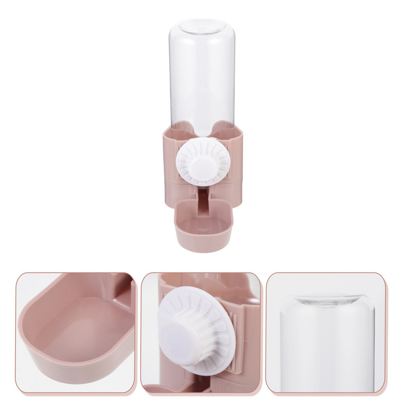 Κρεμαστό βραστήρα αξεσουάρ για κατοικίδια Πλαστικό μπουκάλι διανομέα νερού Γεμιστό μπουκάλι τροφοδοσίας κουνελιών Προμήθεια κλουβιού εργαλείων