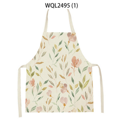 WQL2495 Sieviešu virtuves priekšauti Lina priekšauti Mājsaimniecības tīrīšanas priekšauts Mājas Ūdensizturīgs Pavāri Gatavošanas Priekšauts Cepšanai Bērniem