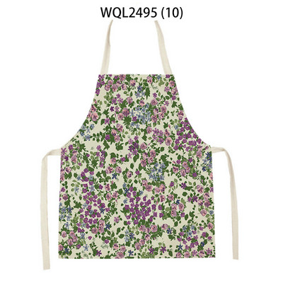 WQL2495 Sieviešu virtuves priekšauti Lina priekšauti Mājsaimniecības tīrīšanas priekšauts Mājas Ūdensizturīgs Pavāri Gatavošanas Priekšauts Cepšanai Bērniem