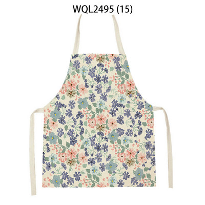 WQL2495 Sieviešu virtuves priekšauti Lina priekšauti Mājsaimniecības tīrīšanas priekšauts Mājas Ūdensizturīgs Pavāri Gatavošanas Priekšauts Cepšanai Bērniem