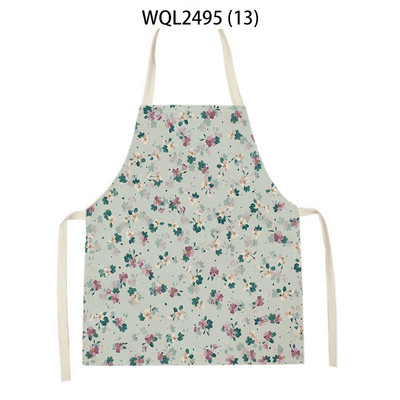 WQL2495 Sieviešu virtuves priekšauti Lina priekšauti Mājsaimniecības tīrīšanas priekšauts Mājas Ūdensizturīgs Pavāri Gatavošanas Priekšauts Cepšanai Bērniem