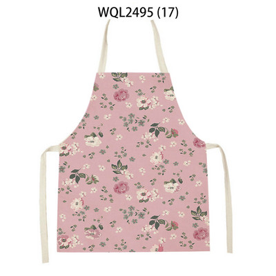 WQL2495 Sieviešu virtuves priekšauti Lina priekšauti Mājsaimniecības tīrīšanas priekšauts Mājas Ūdensizturīgs Pavāri Gatavošanas Priekšauts Cepšanai Bērniem