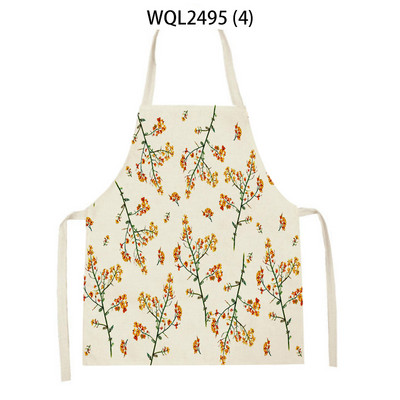 WQL2495 Sieviešu virtuves priekšauti Lina priekšauti Mājsaimniecības tīrīšanas priekšauts Mājas Ūdensizturīgs Pavāri Gatavošanas Priekšauts Cepšanai Bērniem