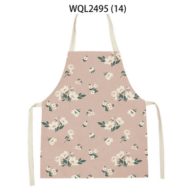 WQL2495 Sieviešu virtuves priekšauti Lina priekšauti Mājsaimniecības tīrīšanas priekšauts Mājas Ūdensizturīgs Pavāri Gatavošanas Priekšauts Cepšanai Bērniem