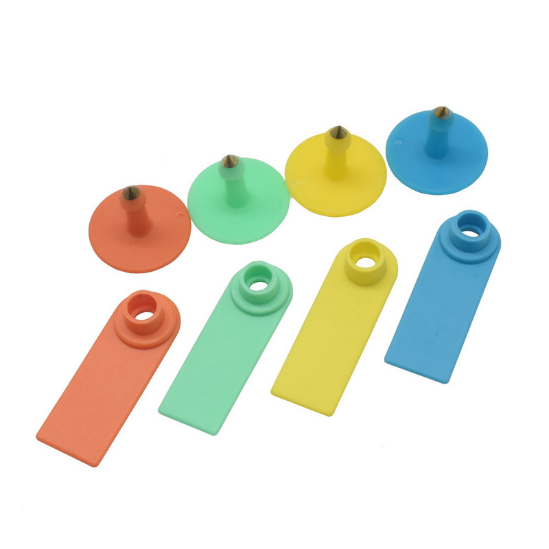 Προμήθειες για τα ζώα της φάρμας Noless Ear Tag Sheep Ear Tag Λέιζερ τύπου Copper Head Earrings Animal Supplies 100 τμχ