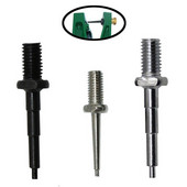 10 vnt. Įvairūs ausų įsago gnybtų priedai 4,8 mm sriegio ausies žymeklio adata Ausies spaustuko adata Priklijuokite prie kiaulės avis triušio ausų įsago gnybtas