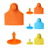 20GAB 3 Krāsas Kazas Aitas Liellopi Govis Cūkas Tukšas Ausu Birkas Mājlopu identifikācija TPU Precīza Eear Etiķete Lauksaimniecības dzīvnieku marķieris