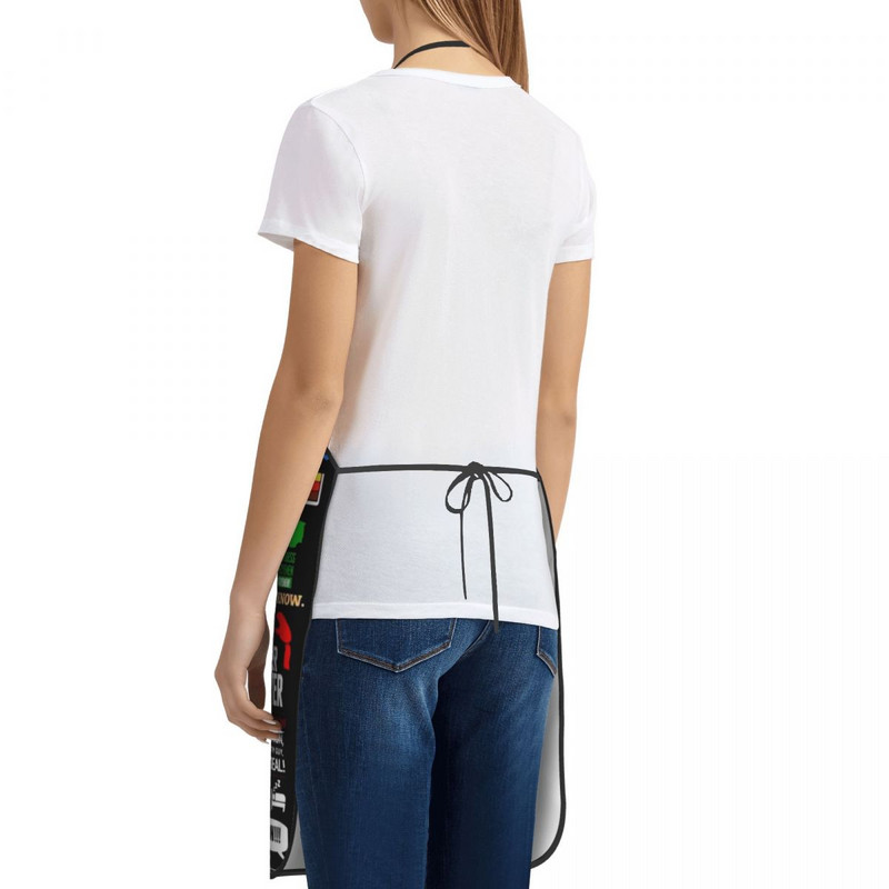 Unisex Draugi Logo Simbols Virtuve Šefpavārs Ēdienu gatavošana Priekšauts Sievietes Vīrieši Klasisks TV šovs Tablier virtuve dārzkopībai