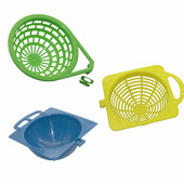 1Gb putnu olas Nest Pan papagaiļu ligzdas kaste putnu būra dekorēšana plastmasas sieta putnu inkubācijas piederumi