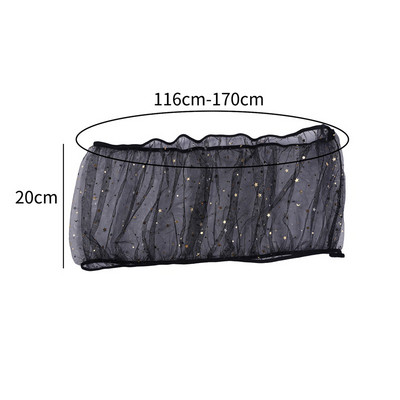 Putnu būra pārsegs Putekļu necaurlaidīgs putnu sēklu tīkla sēklu ķērējs Neilona sieta putnu sēklu tīkla aizsargs putnu būra zvaigznēm / vienkrāsains