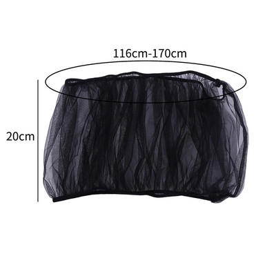 Putnu būra pārsegs Putekļu necaurlaidīgs putnu sēklu tīkla sēklu ķērējs Neilona sieta putnu sēklu tīkla aizsargs putnu būra zvaigznēm / vienkrāsains