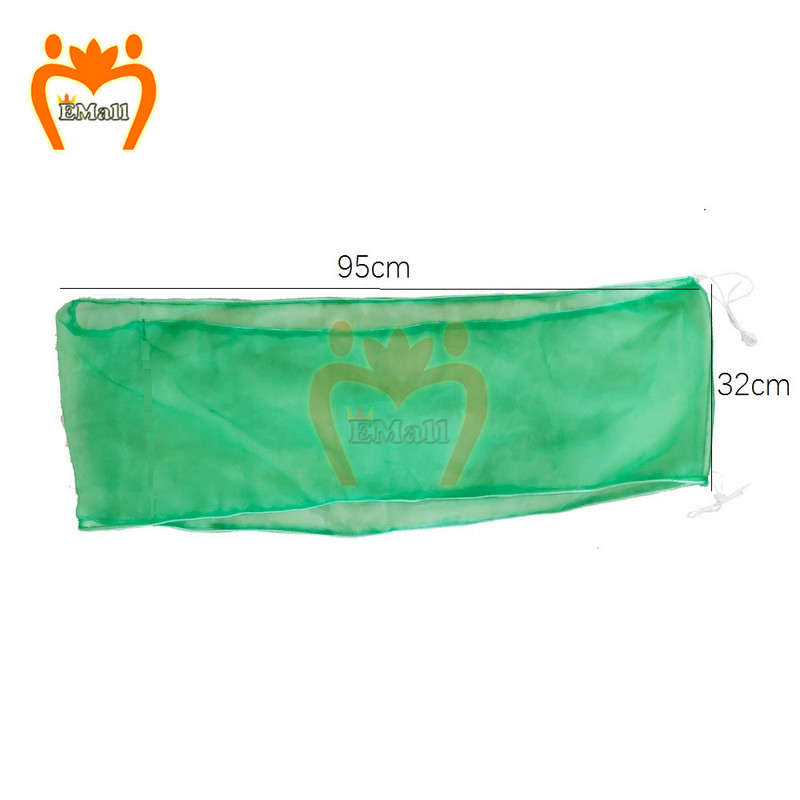 Neilona sieta putnu būra pārsegs apvalks svārku tīkls 95*32 cm sēklu ķērāju aizsargs putnu būra aksesuāri gaisīgs sieta papagaiļu putnu būra tīkls