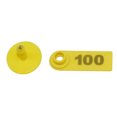 Lauksaimniecības dzīvnieku lopkopības piederumi Nr.001-2000 Aitu ausu zīmogs lāzera tipa vara galvas auskari dzīvnieku piederumi 100 gab.