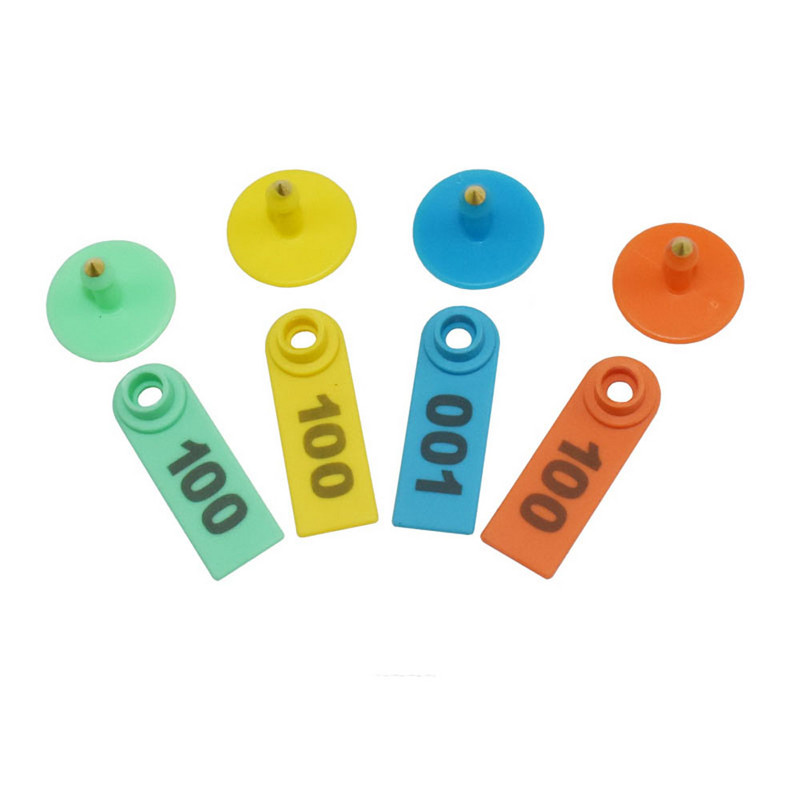 Lauksaimniecības dzīvnieku lopkopības piederumi Nr.001-2000 Aitu ausu zīmogs lāzera tipa vara galvas auskari dzīvnieku piederumi 100 gab.