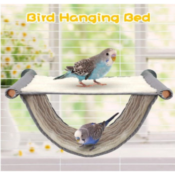 Μεγέθη S/L Αφαιρούμενη πλενόμενη αιώρα παπαγάλου κρεμαστή παπαγάλου κλουβί πουλιών Ζεστό κρεβάτι με φωλιά για μικρά κατοικίδια Αξεσουάρ σπιτιού χάμστερ