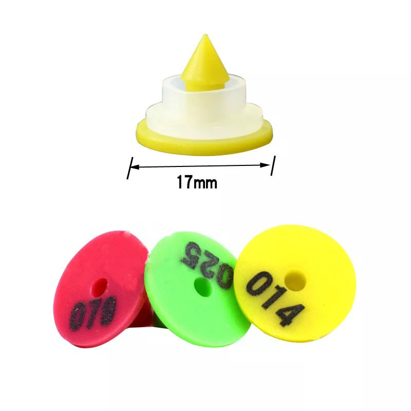 100 gab. Trušu ausu zīmes ar vārdiem Ausu rakstīšana ar lāzeru plastmasas galvas auskari Lauksaimniecības dzīvnieku identifikācijas karte Lauksaimniecības dzīvnieki