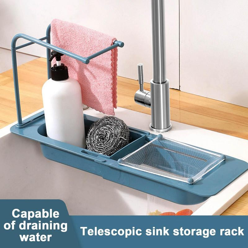 Izlietnes notekas Izlietnes groza statņa turētājs Nodilumizturīgs virs izlietnes Sūkļa turētājs sūkļiem Skruberu turētājs virtuvei vannas istabai