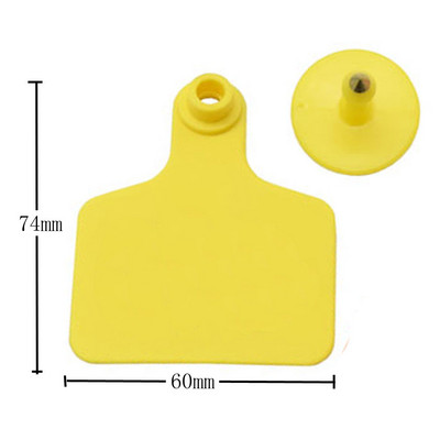 20 komplekti augstas kvalitātes TPU liellopu krotālijas un bezvārdu vara galvas auskari lauksaimniecības dzīvnieku identifikācijas kartes dzīvnieku piederumi