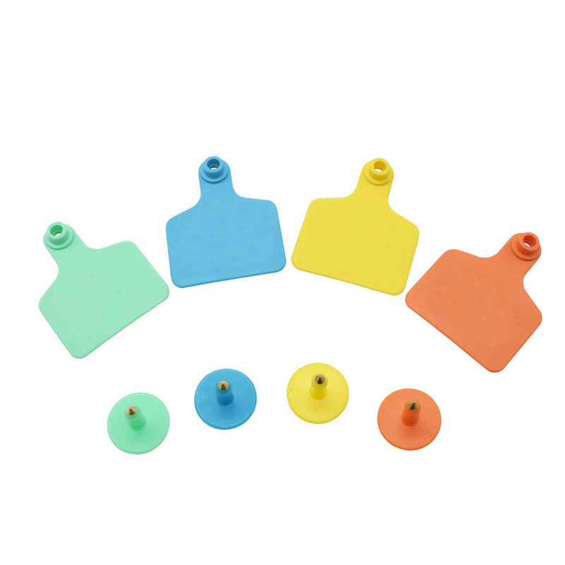 20 komplekti augstas kvalitātes TPU liellopu krotālijas un bezvārdu vara galvas auskari lauksaimniecības dzīvnieku identifikācijas kartes dzīvnieku piederumi