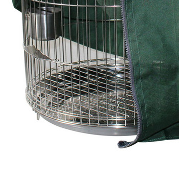 Στρογγυλό κάλυμμα για κλουβί πουλιών Parrot Cage Blackout Αντηλιακό ύφασμα βροχής ανθεκτικό στο φως Κάλυμμα σκίασης