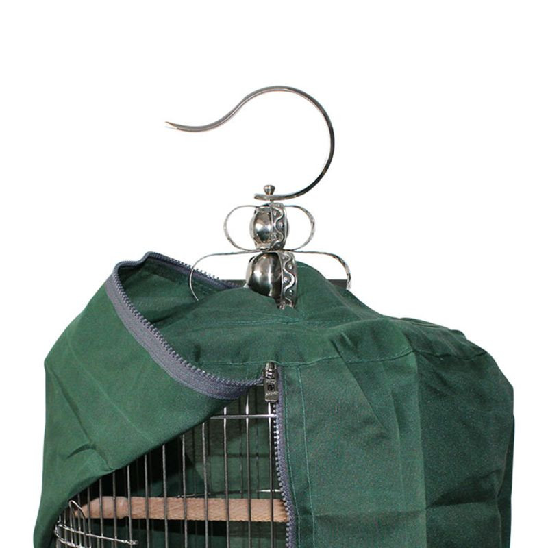 Apaļš putnu būra pārsegs Papagaiļa būra aptumšojošs saules aizsargkrēms lietus necaurlaidīgs audums gaismas necaurlaidīgs ēnojums