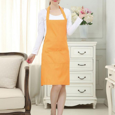 Pure Color Varrukateta põll Toiduvalmistamine Kelner Kohvikupood Kodu Köök Kodukoristus Põll Naine Mehed Kokk BBQ Juuksuri põlled