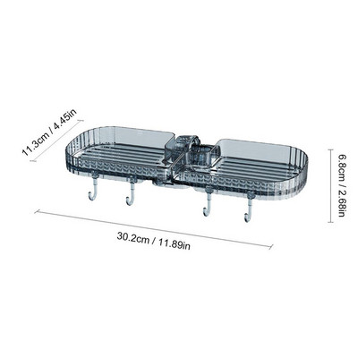 Baucet Rack Sink Organizer Ράφι οργάνωσης νεροχύτη κουζίνας Σταθερή βάση νεροχύτη Caddy Organizer Δίσκος οργάνωσης νεροχύτη κουζίνας Ράφι οργάνωσης για