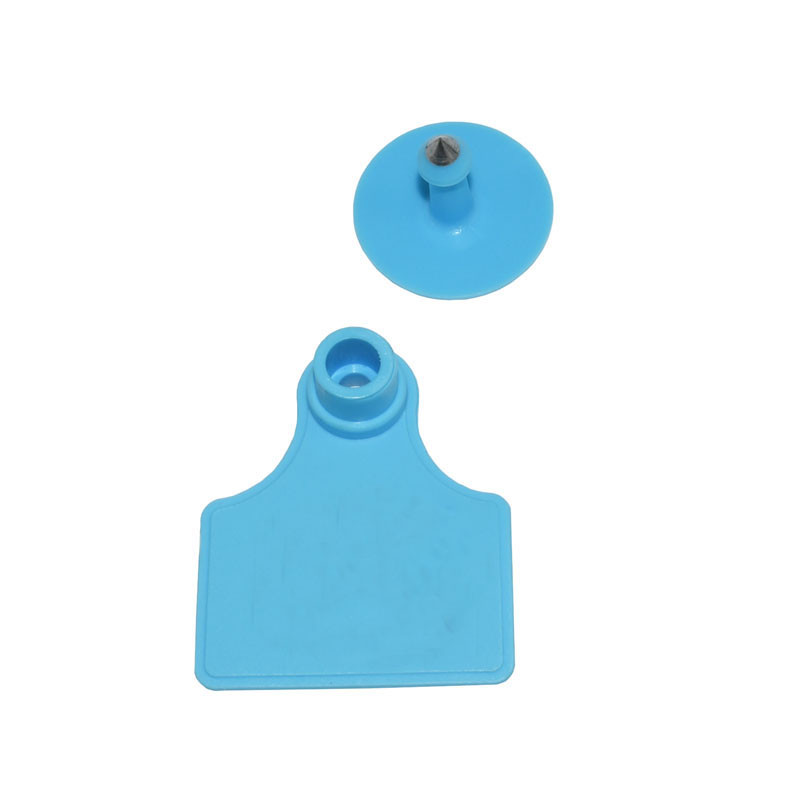 25 gab Cūku liellopu aitu ausu zīmes bez vārda auss lāzera rakstīšana vara galvas auskari lauksaimniecības dzīvnieku identifikācijas karte