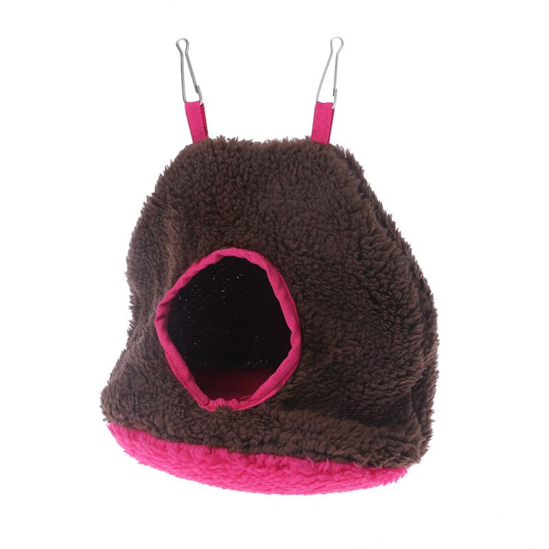 Papagal de pluș hamac cușcă pasăre pat agățat casă cuib cort iarnă caldă