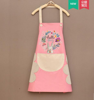 Moekas kodune armas köögipõll naiste vee- ja õlikindel talje kaitsev kombinesoon, millega saab käsi pühkida