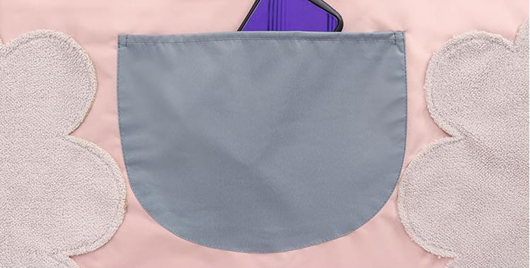 Moekas kodune armas köögipõll naiste vee- ja õlikindel talje kaitsev kombinesoon, millega saab käsi pühkida