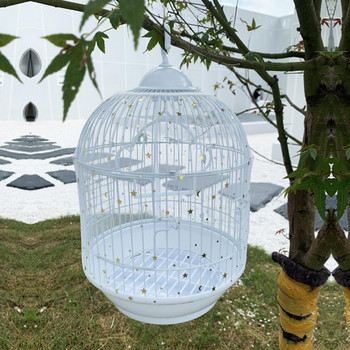 Κάλυμμα κλουβιού πουλιών Μαλακό ρυθμιζόμενο διχτυωτό κάλυμμα κλουβιού πουλιών για εύκολο αερισμό Ιδανικό κάλυμμα κλουβιού παπαγάλου Κλουβί πουλιών για πρόληψη